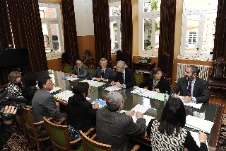 Reunión de la Comisión Mixta entre Xunta de Galicia y TSXG